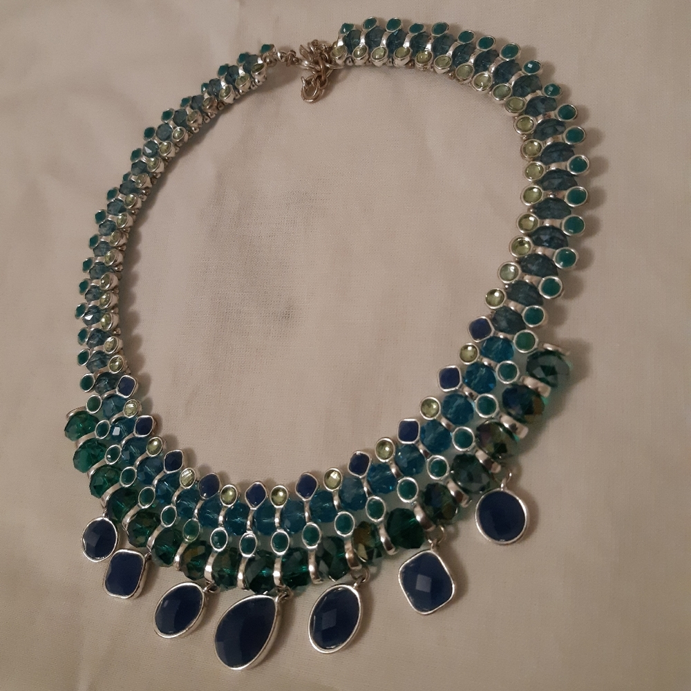 necklace blue